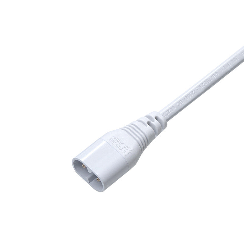 Wholesale t5T8 male to female double head extension cable led lamp lighting bracket integrated connection power cord 0.5 square