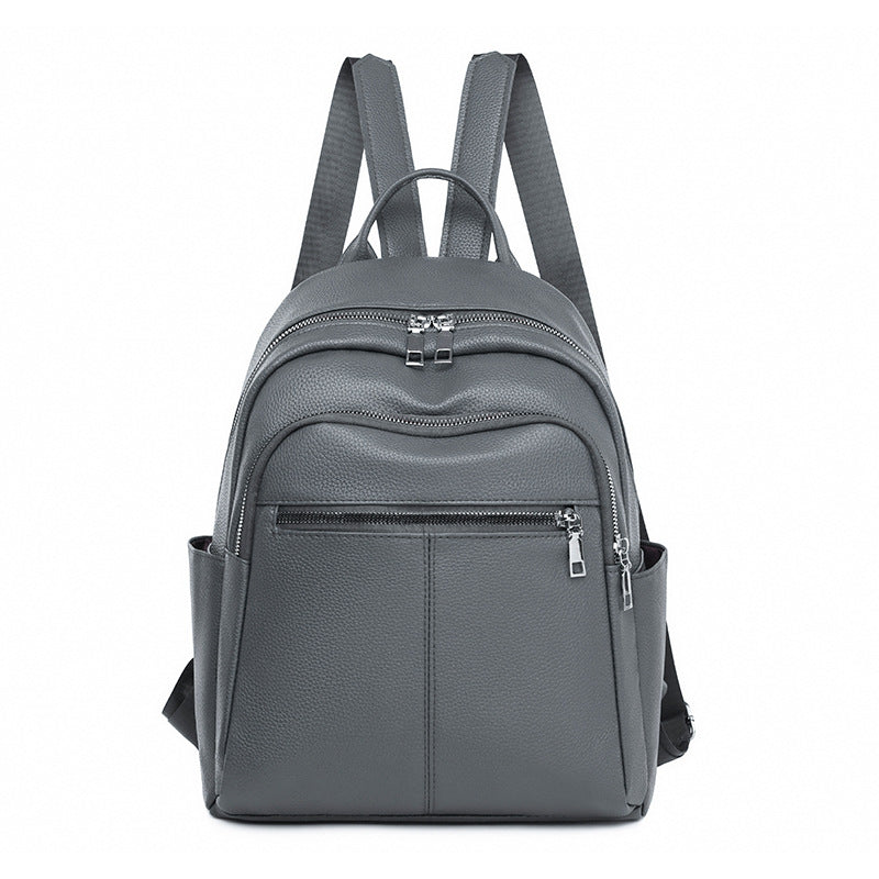 Spring 2024 Urban Simple PU Women's Backpack