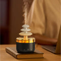 Colorful cloud rain aromatherapy diffuser - home air purifier, usb ambient light, raindrop humidifier, essential oil diffuser