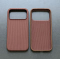 Suitable for iphone17promax two-in-one leather imitation original mobile phone case apple 16 magnetic large window mobile phone case