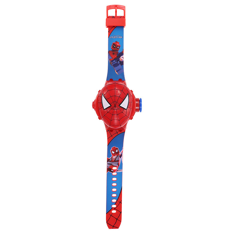 Ultraman kids' toys cartoon hero light-up projector zero tiga geed electronic watch student gift