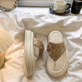 Women's sandals and slippers are super popular in 2026. new arrival summer beautiful outwearfashionsense of designthick soleeasiest for matchskirt slippers