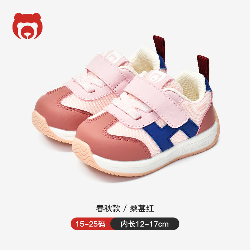 Toddler shoes for boys, spring and autumn, 0-1-2 years old, soft sole infant shoes, children's shoes, infant and toddler shoes for girls