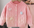 Girls' sweater and pants set - new autumn  collection: gradient color sweater and pants two-piece outfit for little girls