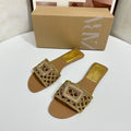 2025 summer new arrival: women's round-toe high heel espadrille sandals - openwork knit, apricot color - wholesale