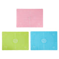Food-grade silicone kneading mat - multi-purpose anti-spill dough rolling mat for dumplings - silicone kneading pad for home baking