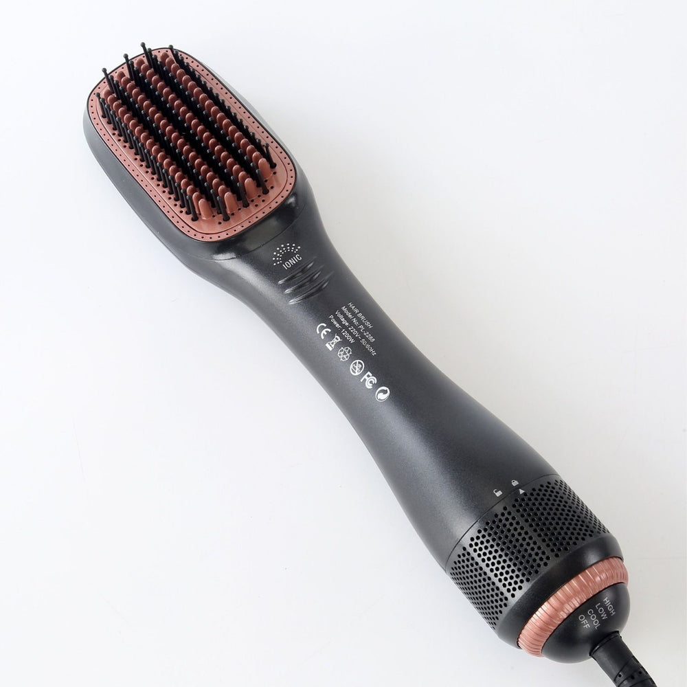 curling iron three-in-one electric heating comb negative ion hair straightening comb electric hot air comb multi-function hair dryer comb hair straightener