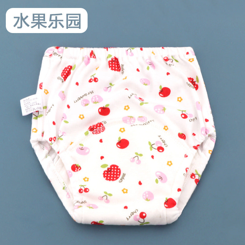 Wholesale washable six-layer gauze diaper pocket learning pants baby cloth diapers breathable diaper baby training pants