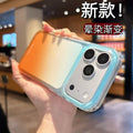 iphone 17 pro phone case, featuring a gradient tie-dye design, double-layer imd construction, and a new apple 15 drop-proof protective cover