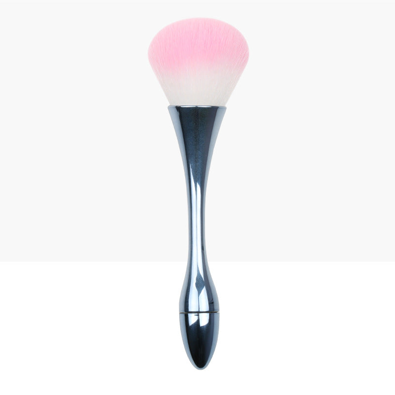 Portable mini makeup brush set - includes foundation, powder, blush, and eyeshadow brushes - all-in-one makeup brush organizer