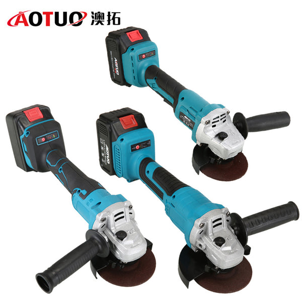 New brushless lithium battery angle grinder, multi-functional polisher, rechargeable cutting machine polishing machine angle grinder wholesale