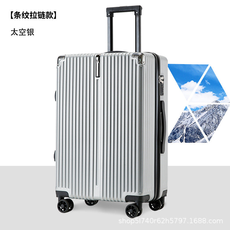 New trolley case universal wheel men and women 24 inch aluminum frame password luggage boarding travel bags students directly from the manufacturer