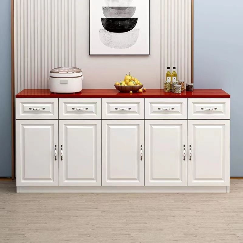 Cabinet for home kitchen solid wood sideboard living room storage cabinet modern casual tea cabinet balcony cabinet multifunctional cabinet