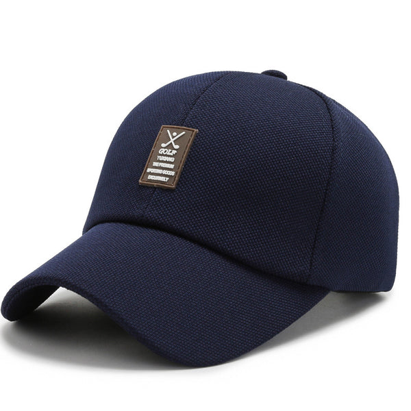 Hat Men's Korean Trend Baseball Cap Riding UV Protection Sun Hat Outdoor Fishing Autumn and Winter Fashion Cap