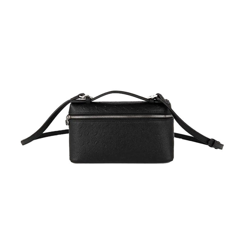 Lp19 lunch box bag genuine leather mini fashion women's bag 2025 new gigi same style satchel box bag crossbody small bag