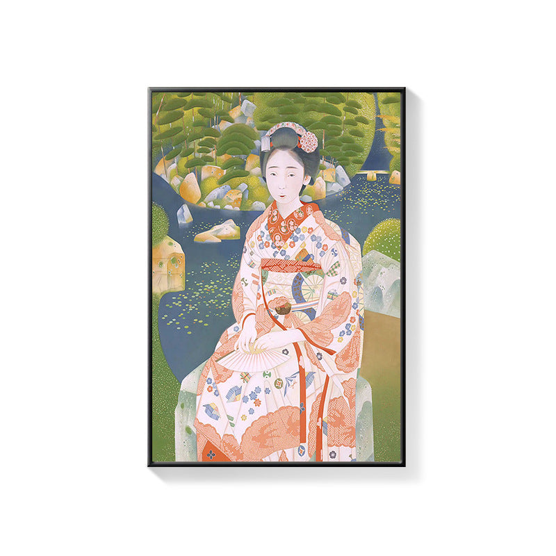 Japanese Mount Fuji decorative painting Ukiyo-e Japanese Japanese Japanese style Japanese style Japanese style restaurant box hanging painting B & B hotel mural