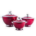 cross-border crown cup thermal insulation box 3-piece set 1.2l, 1.8l, 3.2l food warmer