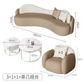 Saint-li office casual reception sofa - small apartment minimalist modern fabric irregular sofa