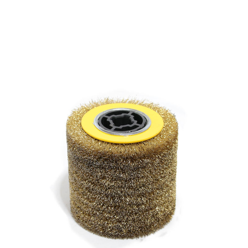 Plastic core wire drawing wheel Copper plated steel wire wheel Stainless steel wire Wood grain reduction Metal rust removal directly from the manufacturer