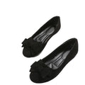 export women's lightweight soft sole loafers - spring/autumn new collection, bow accent, comfortable, non-slip ladies' flats