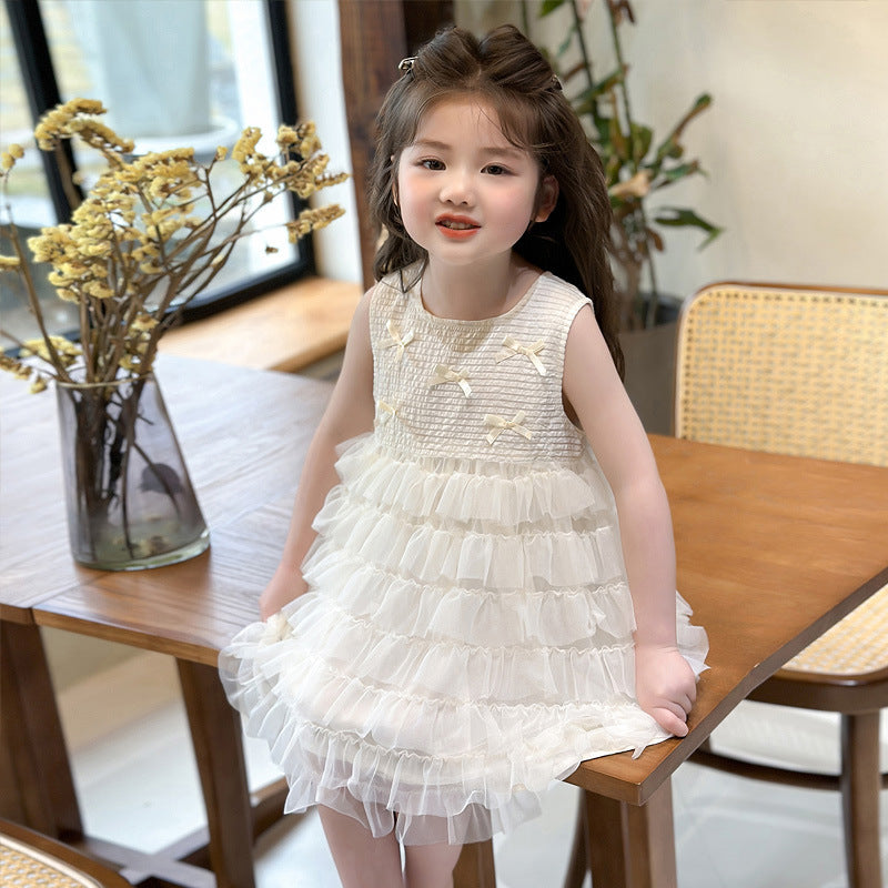 Girls' summer dresses - stylish baby princess dresses, first birthday gowns, kids' skirts, summer little girl sundresses