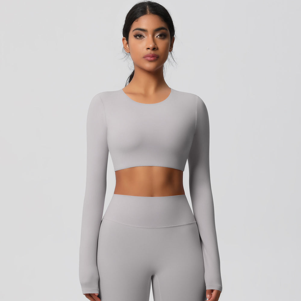 new arrival: women's cloud-soft, quick-dry, brushed fleece yoga set - perfect for fitness, outdoor leisure, and running