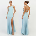 C7757 cross-border    new women's high-end light formal dress for dates and banquets