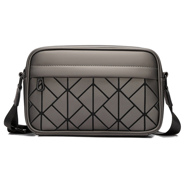 Trendy brand men's bags, high-end messenger men's bags, diamond leather backpacks, casual shoulder bags, small square bags, camera bags.
