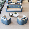 Luxury negotiation sofa chair furniture modern minimalist hotel sales department reception small office desk and chair set