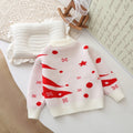 Kids' sweater girl christmas red new year's outfit stylish thickened baby warm clothes  new boys' chinese new year apparel