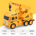 Boys' inertia pull-back excavator bulldozer construction vehicle set - excavator bulldozer toy car - kindergarten small gift toy