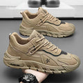 Workwear men's shoes 2026new arrivalspring outdoor work site work labor protection sneakers non-slipabrasion resistant breathable trendy shoes