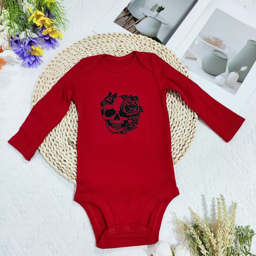 Original overstock: european & american style christmas romper for infants & toddlers - unisex, newborn, 100% cotton, one-piece crawling suit