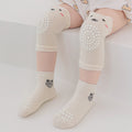 Babibele baby knee pads - summer lightweight crawling aid, anti-fall, anti-slip floor socks for first walkers