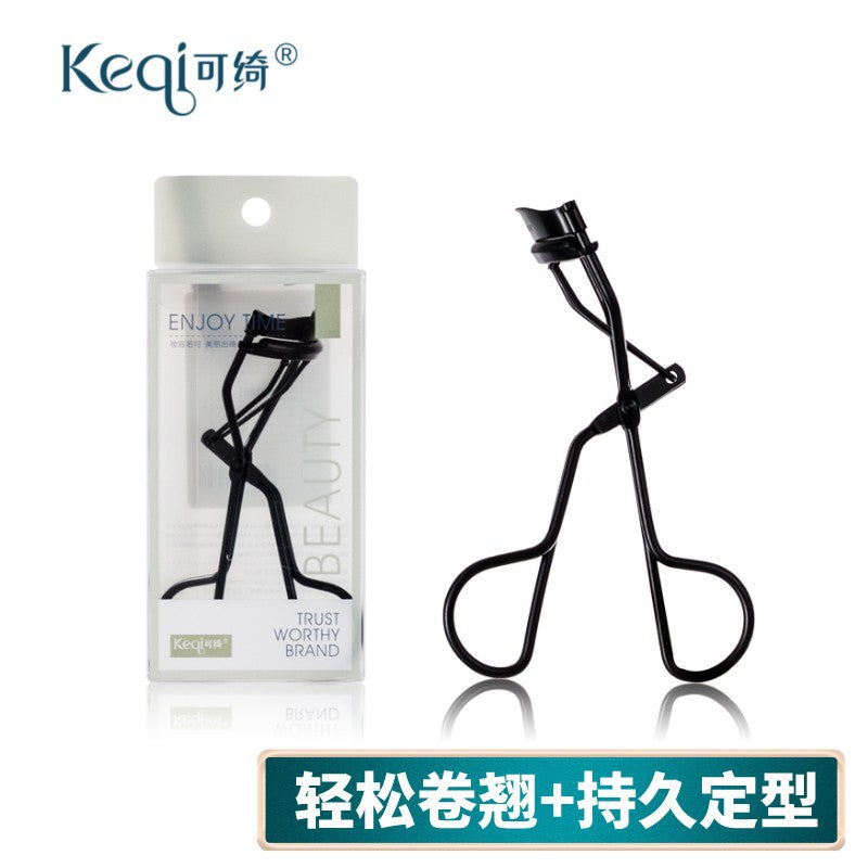 Keqi eyelash curler wholesale stainless steel clip one-time hair-styling partial sunflower eyelash auxiliary device long-lasting curling