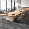 Saint li large conference table office negotiation reception table and chair combination painted conference table long table simple modern