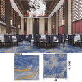 Hotel lobby carpet, 1000g nylon, fire-retardant, thickened area rug for banquet halls, restaurants, conference rooms, and reception areas