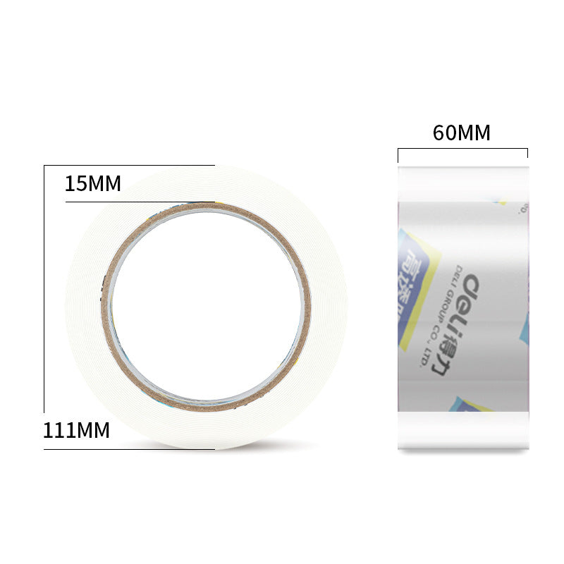 Deli 30325 scotch tape sealing warehouse packing tape thickened tape 60mm 6 rolls/cylinder