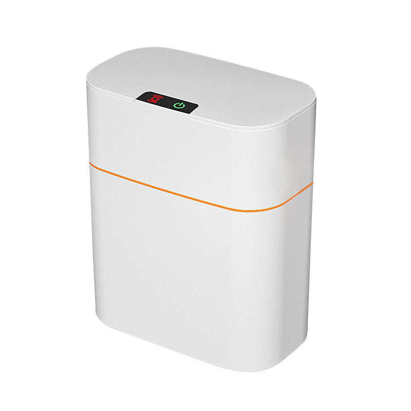 Smart trash can 2024 new inductive household wall-mounted toilet toilet automatic electric large-capacity cylinder