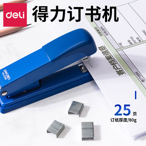Deli Stationery 0309 Stapler Stapler Stapler with 12 #Staple Medium Stapler Wholesale
