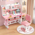 Multi-functional children's study desk for primary and middle school students - adjustable height, bedroom desk and chair set for writing and homework