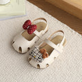 Summer new baby first walker shoes girls bowknot hollow out cool princess shoes cartoon cherry baby girl sandals
