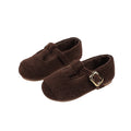 Vancahao girls' retro mary jane princess shoes - new autumn/winter  collection - kids' flat single strap mary janes