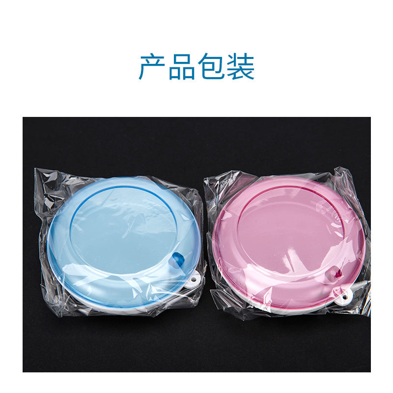 Orthodontic retainer box rotating small tooth box, portable denture box tooth storage box, braces storage box wholesale