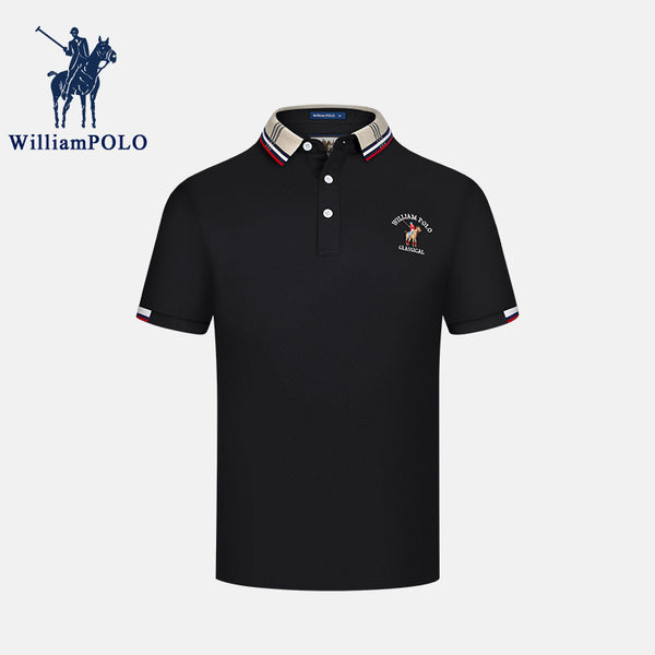 Emperor Paul POLO shirt Korean version of summer men's fashion sports men's short-sleeved top versatile casual shirt men