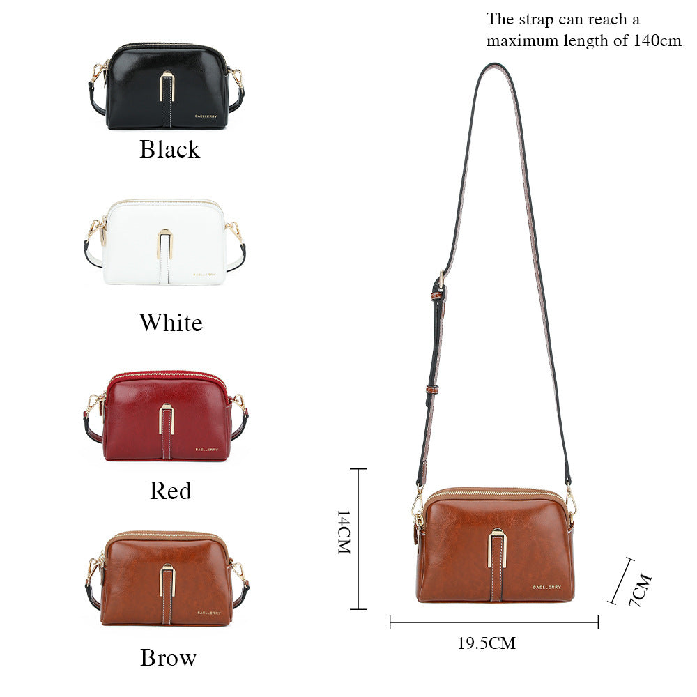 Baellerry new women's bags  European and American niche shoulder bags casual fashion versatile messenger women's bags