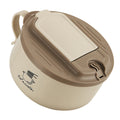 304 stainless steel instant noodle bowl with strainer, collapsible noodle cup, folding cutlery, airtight lunch box with lid, student dormitory meal container