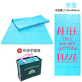 [printed style] light blue 173*61*0.5 free carrying bag