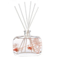 Preserved flower flameless reed diffuser - long-lasting fragrance for toilets, bathrooms, bedrooms, and hotel air freshening (deodorizing)