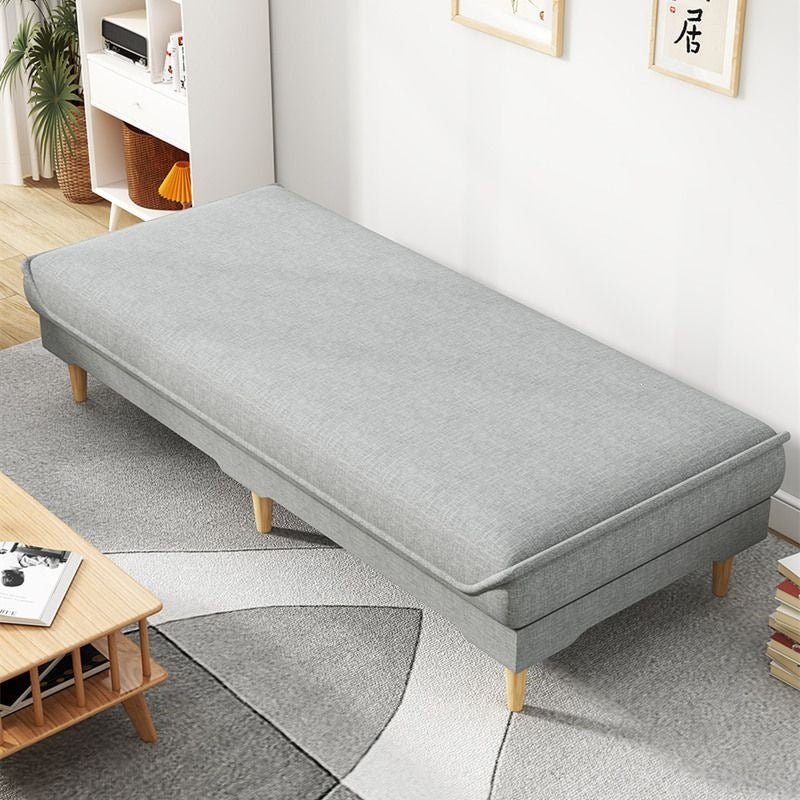 Balcony sofa bed all-in-one dual-purpose widened patchwork bed single bed adult chaise lounge side bed extension bed end stool